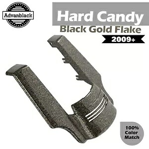 ハード キャンディー ブラック ゴールド フレーク ストレッチ リアフェンダー エクステンション 09+ ハーレー用 Hard Candy Black Gold Flake Stretched Rear Fender Extension For 09+ Harley 【並行輸入品】｜カスタムパーツ WORLD倉庫