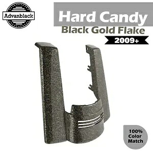 デュアルアンカットストレッチリアフェンダーエクステンションハーレーハードキャンディブラックゴールドフレーク用 Dual Uncut Stretch Rear Fender Extension For Harley HARD CANDY BLACK GOLD FLAKE 【並行輸入品】