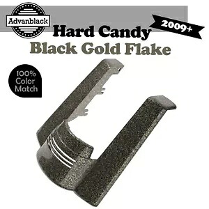 ハード キャンディー ブラック ゴールド フレーク カットアウトなし リアフェンダー エクステンション 09+ ハーレー用 Hard Candy Black Gold Flake No Cutout Rear Fender Extension For 09+ Harley 【並行輸入品】｜カスタムパーツ WORLD倉庫