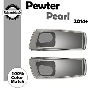 ピューターパール ハーレーツーリング 2014+ 6x9インチサドルバッグスピーカー蓋オーディオカバーに適合 PEWTER PEARL Fits Harley Touring 2014+ 6x9\
