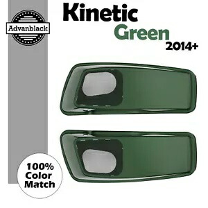 KINETIC GREEN ハーレーツーリング 2014+ 6x9 インチサドルバッグスピーカー蓋オーディオカバーに適合 KINETIC GREEN Fits Harley Touring 2014+ 6x9\