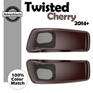 TWISTED CHERRY ハーレー ツーリング 2014+ 6x9 インチ サドルバッグ スピーカー蓋 オーディオ カバーに適合 TWISTED CHERRY Fits Harley Touring 2014+ 6x9\