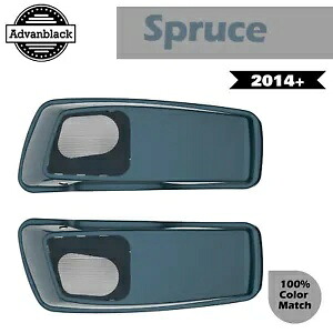 スプルース 6 × 9 インチサドルバッグスピーカー蓋オーディオカバーハーレーツーリング 2014+ Spruce 6x9 inch Saddlebag Speaker Lids Audio Cover For Harley Touring 2014+ 【並行輸入品】