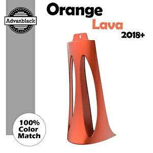 ABS プラスチックチンスポイラーオレンジ LAVA 2018+ M8 ハーレーロワーライダーストリートボブ用 ABS Plastic Chin Spoiler ORANGE LAVA For 2018+ M8 Harley Lower Rider Street Bob 【並行輸入品】｜カスタムパーツ WORLD倉庫