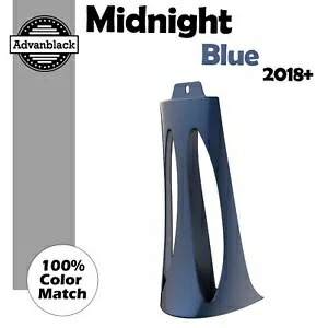 ABS プラスチックチンスポイラーミッドナイトブルー M8 ハーレーロワーライダーストリートボブ用 ABS Plastic Chin Spoiler MIDNIGHT BLUE For M8 Harley Lower Rider Street Bob 【並行輸入品】