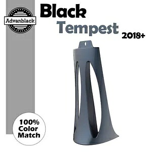 ABS プラスチックチンスポイラー ブラックテンペスト M8 ハーレーロワーライダーストリートボブ用 ABS Plastic Chin Spoiler BLACK TEMPEST For M8 Harley Lower Rider Street Bob 【並行輸入品】