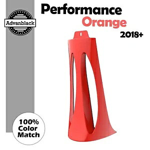 Advablack チンスポイラーパフォーマンスオレンジ M8 ハーレーロワーライダーストリートボブ用 Advablack Chin Spoiler PERFORMANCE ORANGE For M8 Harley Lower Rider Street Bob 【並行輸入品】