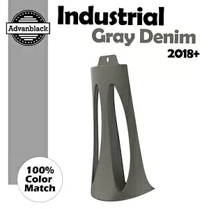 チンスポイラー インダストリアルグレーデニム 2018+ M8 ハーレー ローワーライダー ストリートボブ用 Chin Spoiler INDUSTRIAL GRAY DENIM For 2018+ M8 Harley Lower Rider Street Bob 【並行輸入品】