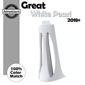ABS プラスチックチンスポイラーグレートホワイトパール M8 ハーレーロワーライダーストリートボブ用 ABS Plastic Chin Spoiler GREAT WHITE PEARL For M8 Harley Lower Rider Street Bob 【並行輸入品】