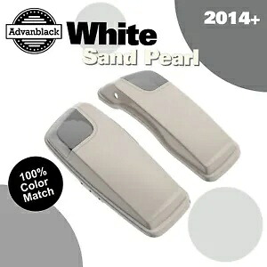 ホワイトサンドパール 5x7 インチサドルバッグスピーカー蓋オーディオカバーハーレー 2014+ に適合 White Sand Pearl 5x7 inch Saddlebag Speaker Lids Audio Cover Fits Harley 2014+ 【並行輸入品】