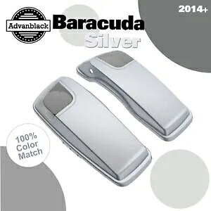バラクーダ シルバー 5x7 インチ サドルバッグ スピーカー蓋 オーディオ カバー ハーレー 2014+ に適合 Barracuda Silver 5x7 inch Saddlebag Speaker Lids Audio Cover Fits Harley 2014+ 【並行輸入品】｜カスタムパーツ WORLD倉庫 82,885円