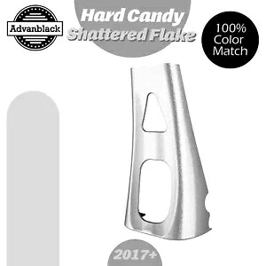 Advanblack チンスポイラー ハードキャンディー シャッタレッド フレーク 2017+ M8 ハーレーダビッドソンに適合 Advanblack Chin Spoiler HARD CANDY SHATTERED FLAKE Fits 2017+ M8 Harley Davidson 【並行輸入品】