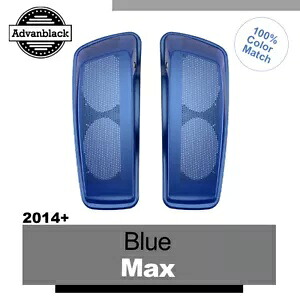 ブルーマックス デュアル 6x9 スピーカー蓋 ハーレーツーリング FLHR FLHXS FLTRX 2014+用 BLUE MAX Dual 6x9 Speaker Lids For Harley Touring FLHR FLHXS FLTRX 2014+ 【並行輸入品】