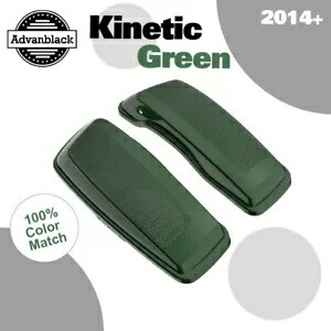 KINETIC GREEN デュアル 6x9 スピーカー蓋 ハーレーツーリング FLHR FLHXS FLTRX 2014+用 KINETIC GREEN Dual 6x9 Speaker Lids For Harley Touring FLHR FLHXS FLTRX 2014+ 【並行輸入品】