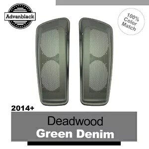 DEADWOOD GREEN DENIM デュアル 6x9 スピーカー蓋 ハーレーツーリング FLHR FLHXS FLTRX 用 DEADWOOD GREEN DENIM Dual 6x9 Speaker Lids For Harley Touring FLHR FLHXS FLTRX 【並行輸入品】 88,935円