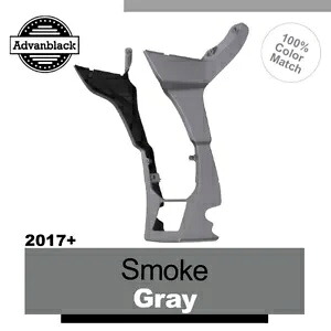 フェアリング スポイラー キット スモーキー グレー 2017 年以降のハーレー ロード グライド Advanblack に適合 Fairing Spoiler Kit Smoky GRAY Fits for 2017+ Harley Road Glide Advanblack 【並行輸入品】