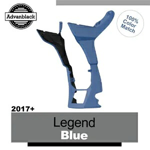 フェアリング スポイラー キット LEGEND ブルー 2017 年以降のハーレー ロード グライド Advanblack に適合 Fairing Spoiler Kit LEGEND BLUE Fits for 2017+ Harley Road Glide Advanblack 【並行輸入品】｜カスタムパーツ WORLD倉庫