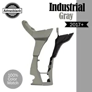 フェアリング スポイラー キット インダストリアル グレー 2017 年以降のハーレー ロード グライド Advanblack に適合 Fairing Spoiler Kit INDUSTRIAL GRAY Fits for 2017+ Harley Road Glide Advanblack 【並行輸入品】