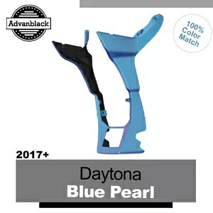 フェアリング スポイラー キット デイトナ ブルー パール 2017 年以降ハーレー ロード グライド Advanblack 用 Fairing Spoiler Kit DAYTONA BLUE PEARL For 2017+ Harley Road Glide Advanblack 【並行輸入品】