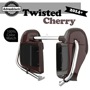 Advanblack ツイストチェリー下部ベントフェアリング ハーレーダビッドソンツーリング 14+ Advanblack Twisted Cherry Lower Vented Fairing For Harley Davidson Touring 14+ 【並行輸入品】｜カスタムパーツ WORLD倉庫