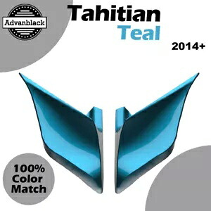 14+ ハーレーツーリングストリートロード用ストレッチ拡張サイドカバー TAHITIAN TEAL Stretched Extended Side Covers For 14+ Harley Touring Street Road TAHITIAN TEAL 【並行輸入品】 93,170円