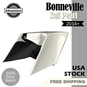 Advanblack ボンネビル ソルト パール CVO ストレッチ拡張サイドカバー ハーレー用 Advanblack Bonneville Salt Pearl CVO Stretched Extended Side Cover For Harley 【並行輸入品】