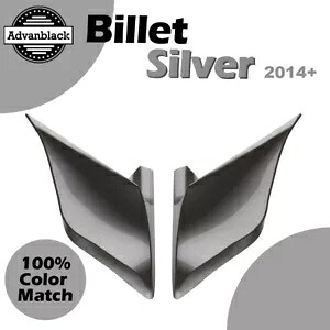 14+ ハーレーツーリングストリートロード用ストレッチ拡張サイドカバー ビレットシルバー Stretched Extended Side Covers For 14+ Harley Touring Street Road BILLET SILVER 【並行輸入品】｜カスタムパーツ WORLD倉庫