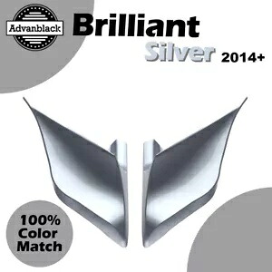 14+ ハーレーツーリンググライド用ストレッチ拡張サイドカバー ブリリアントシルバー Stretched Extended Side Covers For 14+ Harley Touring Glide BRILLIANT SILVER 【並行輸入品】｜カスタムパーツ WORLD倉庫