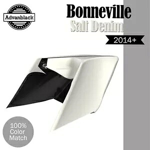 Advanblack BONNEVILLE SALT DENIM CVO ストレッチ拡張サイドカバー ハーレー用 Advanblack BONNEVILLE SALT DENIM CVO Stretched Extended Side Cover For Harley 【並行輸入品】｜カスタムパーツ WORLD倉庫