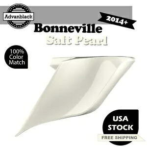 Bonneville Salt Pearl 拡張ストレッチサイドカバー 2014 年以降のハーレーツーリングに適合 Bonneville Salt Pearl Extended Stretched Side Cover Fits 2014+ Harley Touring 【並行輸入品】
