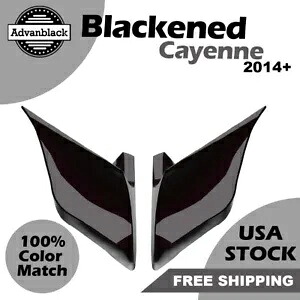 黒くなったカイエン拡張ストレッチサイドカバーハーレーツーリンググライド 14+ Blackened Cayenne Extended Stretched Side Covers For Harley Touring Glide 14+ 【並行輸入品】