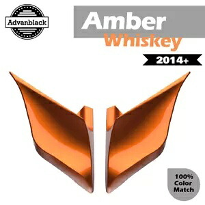 Advanblack アンバー ウイスキー ストレッチ拡張サイドカバー ピンストライプ 14 歳以上のハーレーに適合 Advanblack Amber Whiskey Stretched Extended Side Cover Pinstripe Fits 14+ Harley 【並行輸入品】 169,400円