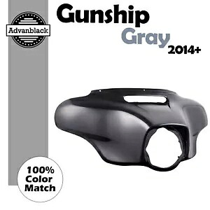 ガンシップ グレー アウターフェアリング バットウィング カウル ハーレー ツーリング ストリート グライド 2014+用 Gunship Gray Outer Fairing Batwing Cowl For Harley Touring Street Glide 2014+ 【並行輸入品】 96,195円