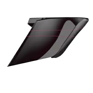 黒くなったカイエン CVO 拡張ストレッチサイドカバーパネルピンストライプハーレー用 Blackened Cayenne CVO Extended Stretched Side Cover Panel Pinstripes For Harley 【並行輸入品】