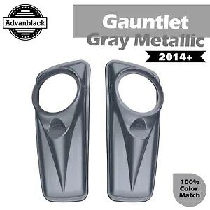ガントレット グレー メタリック 8 インチ スピーカー蓋 ストレッチ サドルバッグ ハーレー 14+ Gauntlet Gray Metallic 8 inch Speaker Lids For Stretch Saddlebags Harley 14+ 【並行輸入品】