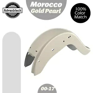 モロッコゴールドパールハーレーソフテイルチョロビクラチカーノスタイルリアフェンダー MOROCCO GOLD PEARL For Harley Softail Cholo Vicla Chicano Style Rear Fender 【並行輸入品】
