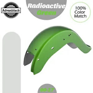 RADIOACTIVE GREEN ハーレー ソフテイル 00-17 チョロ ビクラ チカーノ スタイル リアフェンダー用 RADIOACTIVE GREEN For Harley Softail 00-17 Cholo Vicla Chicano Style Rear Fender 【並行輸入品】