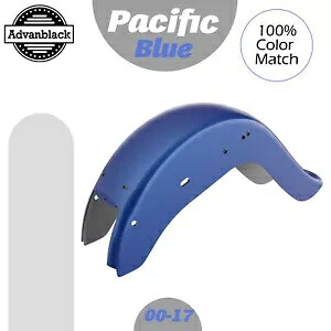 パシフィックブルー ハーレー ソフテイル 2000-2017 チョロ ビクラ チカーノ スタイル リアフェンダー PACIFIC BLUE For Harley Softail 2000-2017 Cholo Vicla Chicano Style Rear Fender 【並行輸入品】