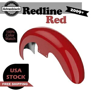 Redline レッド 19 インチ リビール ラッパー ハガー フロントフェンダー ハーレー 2009+ に適合 Redline Red 19\