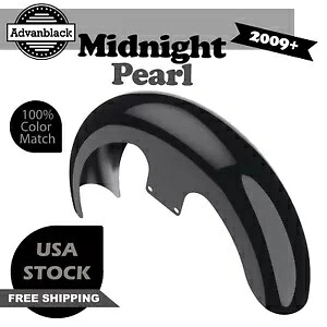ミッドナイトパール 21 インチ リビールラッパー フロントフェンダー 09+ ハーレー ツーリング エレクトラ用 Midnight Pearl 21\