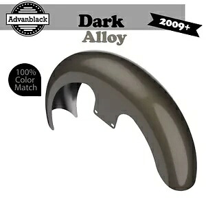 09+ ハーレー Advanblack 21 インチ リビール ラッパー ハガー フロントフェンダー ダーク合金に適合 Fits 09+ Harley Advanblack 21\