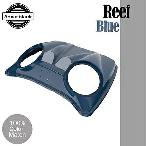 REEF BLUE デュアル 8 インチ スピーカー蓋 ハーレー レイザー、チョップド & キング ツアー パック用 REEF BLUE Dual 8'' Speaker Lids For Harley Razor, Chopped & King Tour Pak Pack 【並行輸入品】 103,400円