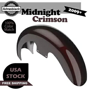ミッドナイト クリムゾン 19 インチ リビール ラッパー ハガー フロントフェンダー ハーレー ツーリング 09+用 Midnight Crimson 19\