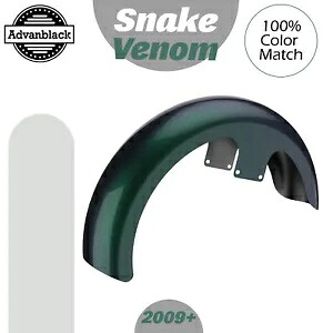 スネークヴェノム フロントフェンダー 21インチ ラッパーハガー ハーレーストリート ロードグライド 2009+用 Snake Venom Front Fender 21'' Wrapper Hugger For Harley Street Road Glide 2009+ 【並行輸入品】｜カスタムパーツ WORLD倉庫