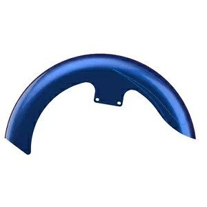 スーペリア ブルー 19 インチ リビール ラッパー ハガー フロントフェンダー ピンストライプ 09+ ハーレー用 Superior Blue 19\