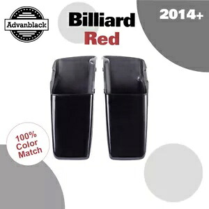 ビリヤードレッドスタンダード非ストレッチサドルバッグボトムスハーレー2014+用 Billiard Red Standard Non-Stretched Saddlebag Bottoms For Harley 2014+ 【並行輸入品】|カスタムパーツ WORLD倉庫