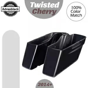 Twisted Cherry 標準非伸縮性サドルバッグボトムス ハーレー 2014+ に適合 Twisted Cherry Standard Non-Stretched Saddlebag Bottoms Fits for Harley 2014+ 【並行輸入品】