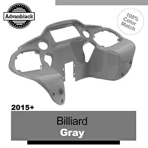 Advanblack のビリヤード グレー インナー フェアリングはハーレー ツーリング ロード グライド 2015up に適合します。 Billiard Gray Inner Fairing Fits Harley Touring Road Glide 2015up by Advanblack 【並行輸入品】｜カスタムパーツ WORLD倉庫