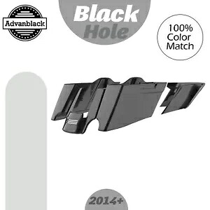 CVO テーパードストレッチ拡張サドルバッグはハーレー 2014+ ブラックホールに適合 CVO Tapered Stretched Extended Saddlebags Fits Harley 2014+ BLACK HOLE 【並行輸入品】