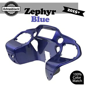 Advanblack ゼファー ブルー インナーフェアリング ハーレー ツーリング ロード グライド 2015up に適合 Advanblack Zephyr Blue Inner Fairing Fits Harley Touring Road Glide 2015up 【並行輸入品】 116,600円